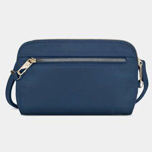 Travelon Anti-Theft Tailored Convertible Crossbody Clutch Sapphire Blue